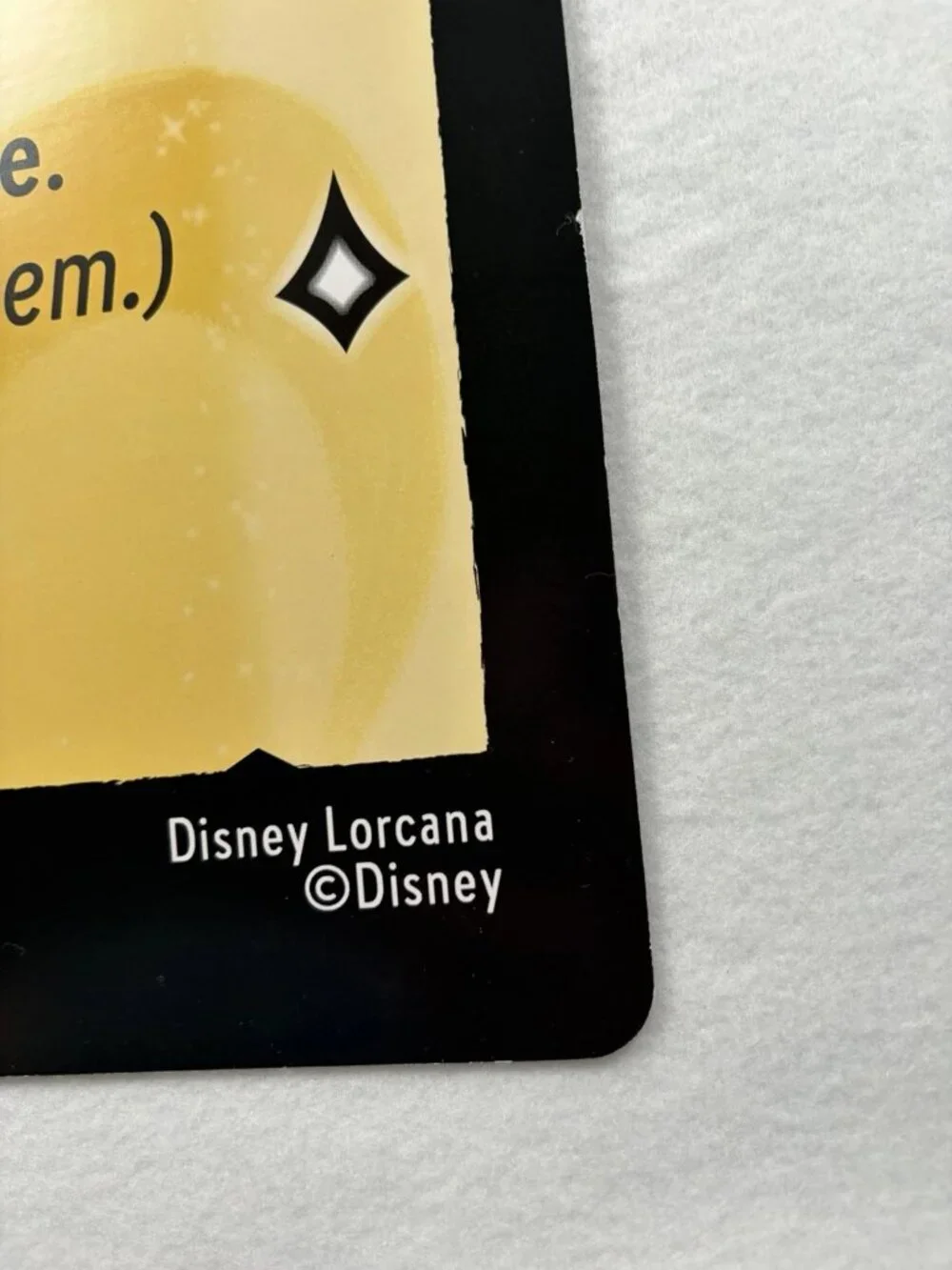 PROMO Lorcana Oversized JUMBO Card Rare Tinker Bell Snowflake Collector